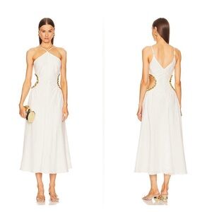 Cult Gaia Silvia Halter Dress NWT